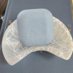 Indigo Facial Soap w/ Sea Salt & Kaolin Clay