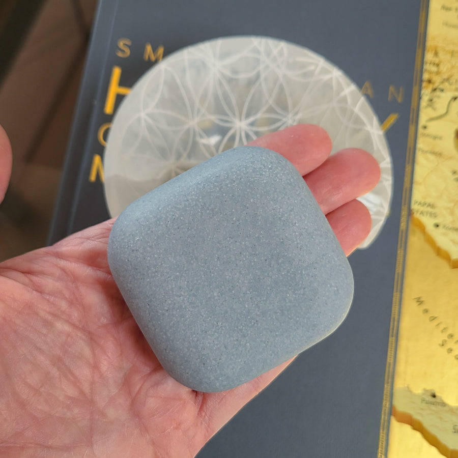 Indigo Facial Soap w/ Sea Salt & Kaolin Clay