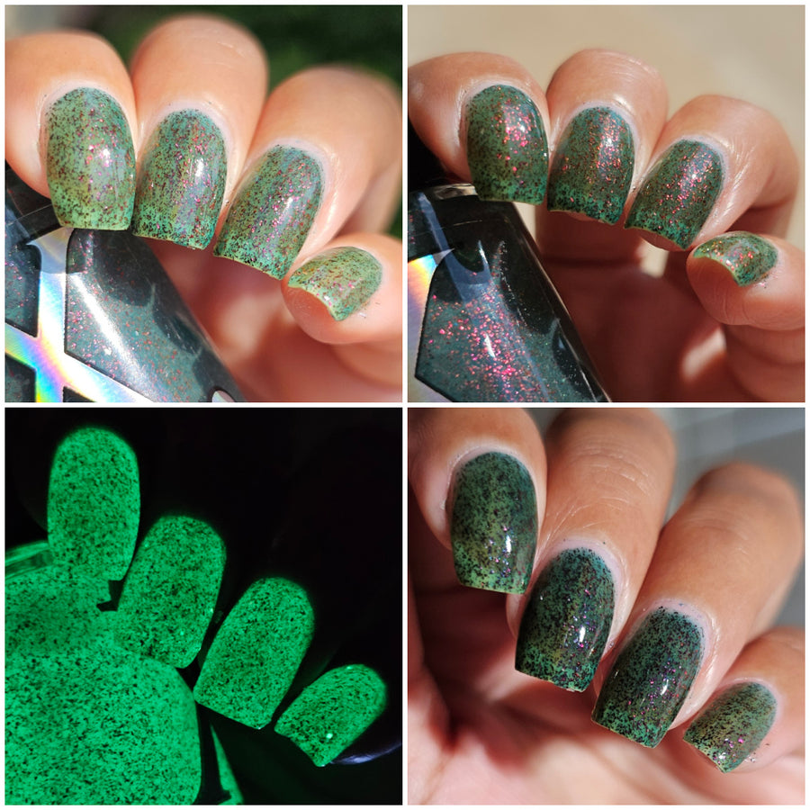 Ghost w/ the Most - Glow in The Dark w/ Multichrome Flakies