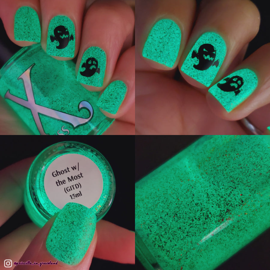 Ghost w/ the Most - Glow in The Dark w/ Multichrome Flakies