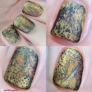 Lamé - Fluid Art Polish - Small Particle Light Gold Pigment