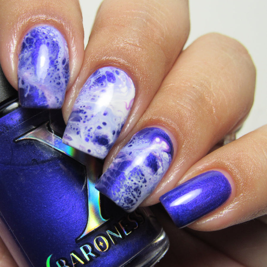 Regal - Fluid Art Polish - Grape Purple