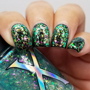 Thinning the Veil - True Iridescent Flakie Topper