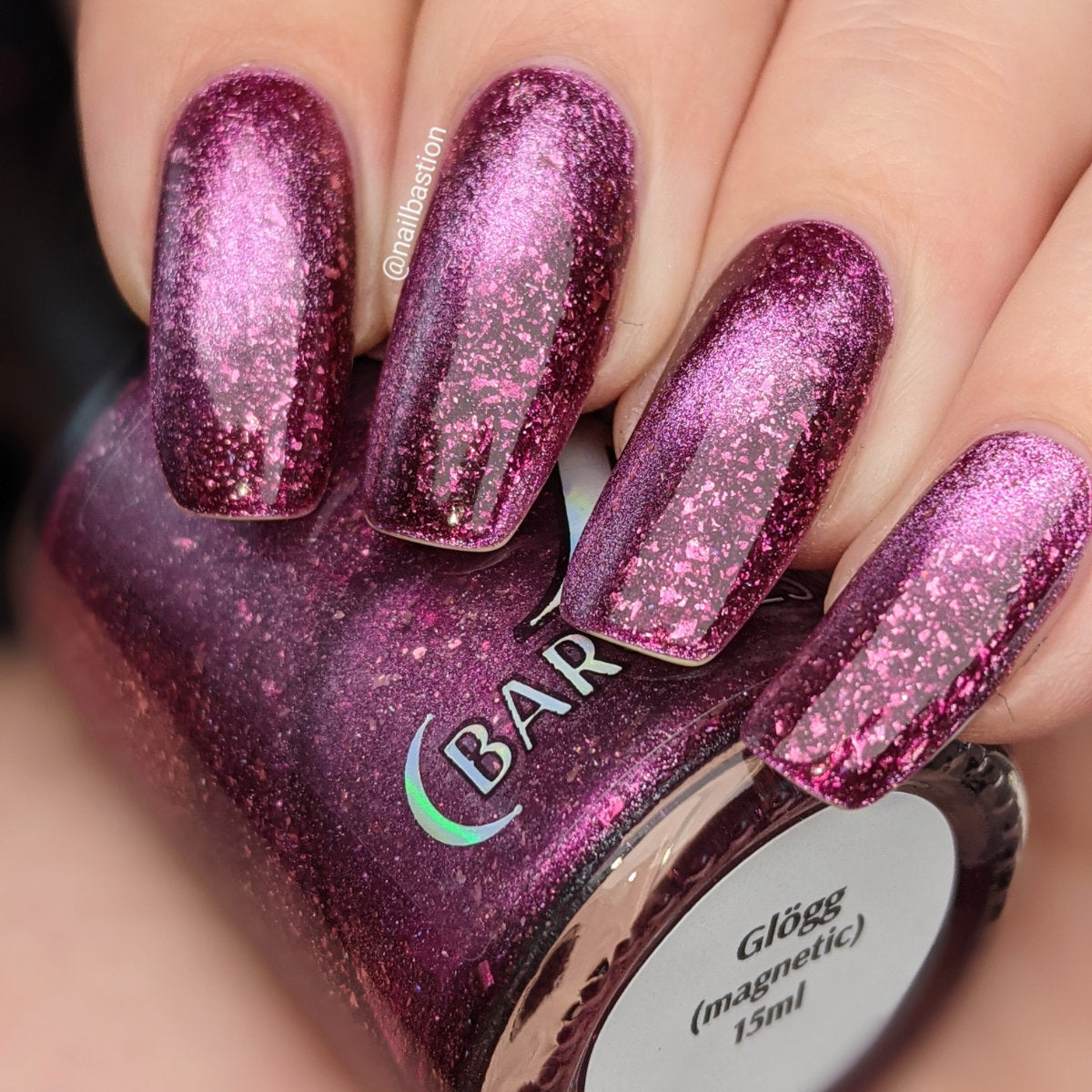 Glögg - Magnetic Berry Jelly w/ Rose Metallic Pigment & Flakes